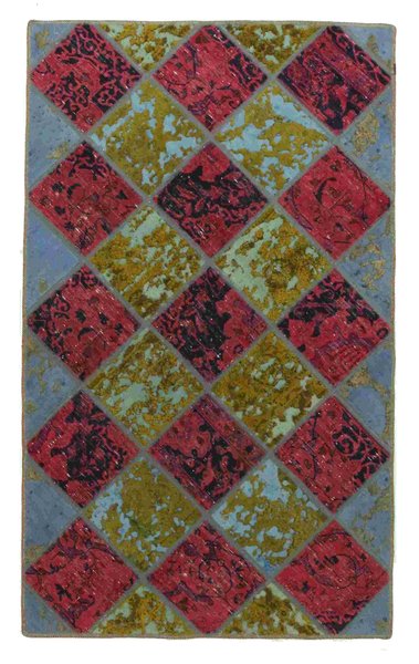 Vintage - Patchwork Dywan Perski 225x125