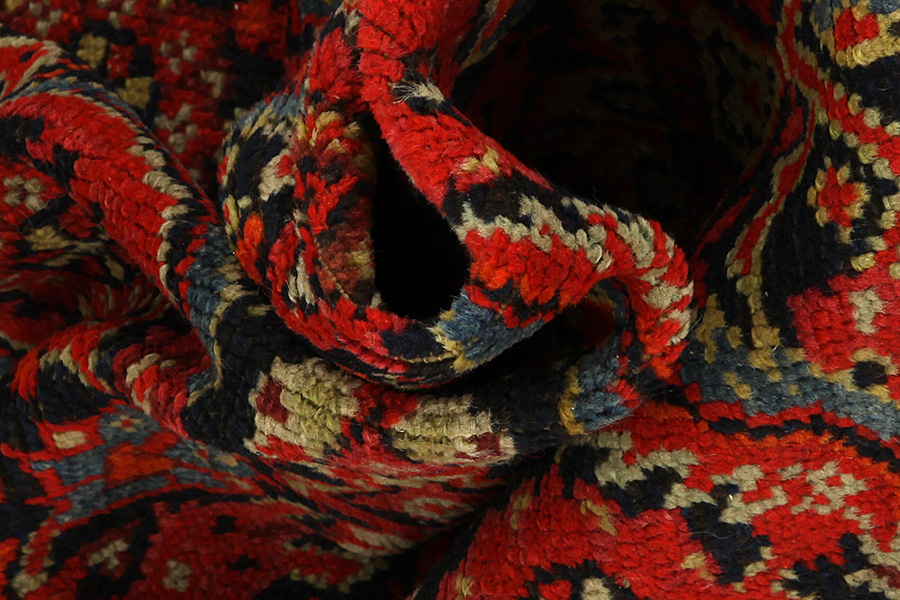 Farahan - Antique Dywan Perski 215x128 - Zdjęcie 7