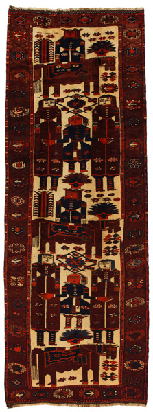 Baktjar - Kaszkaj Dywan Perski 420x148