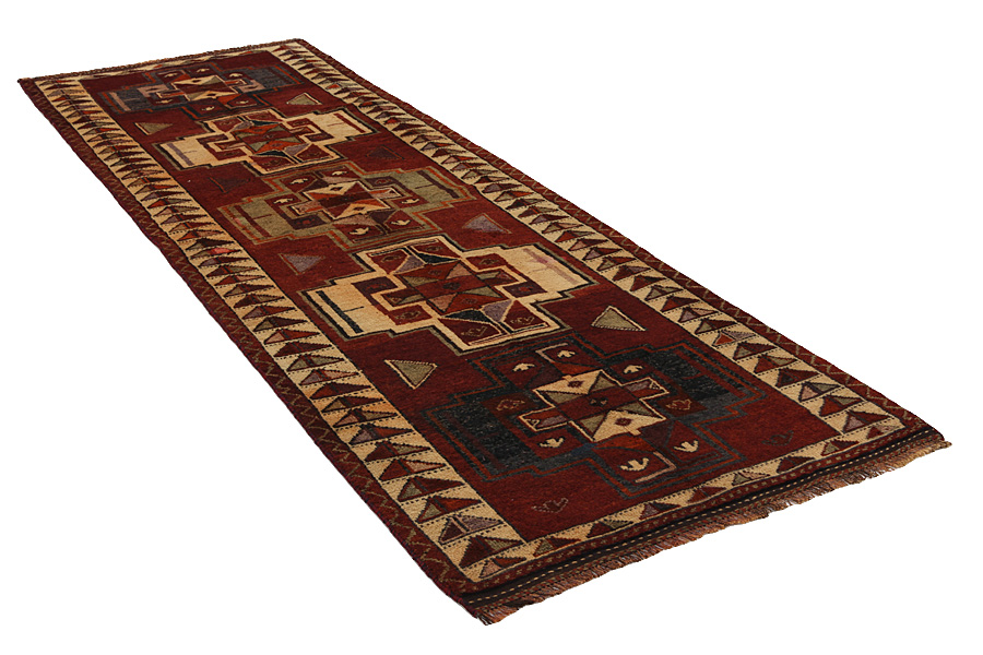 Baktjar - Gabbeh Dywan Perski 382x124 - Zdjęcie 1
