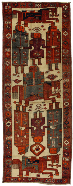 Baktjar - Kaszkaj Dywan Perski 342x128