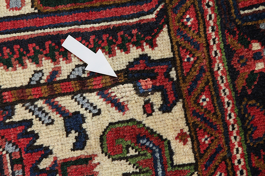 Heriz - Azari Dywan Perski 285x198 - Zdjęcie 8
