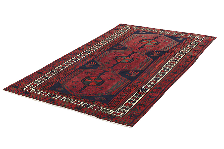 Afszar - Sirdżan Dywan Perski 236x135 - Zdjęcie 2