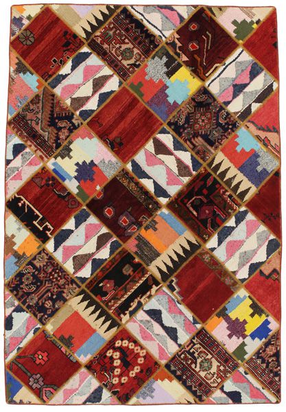 Patchwork Dywan Perski 216x148