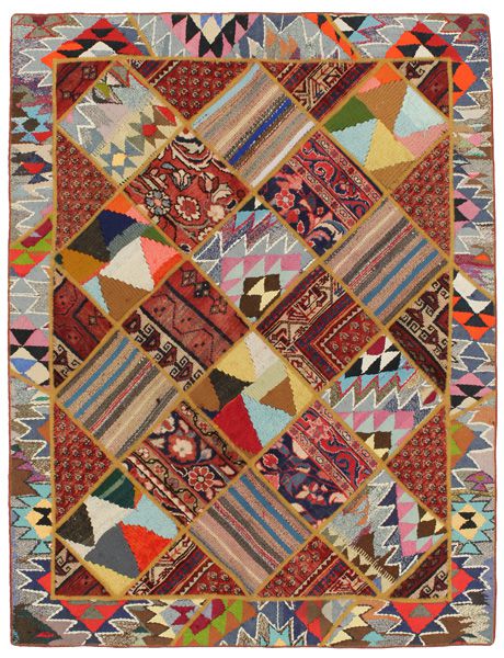 Patchwork Dywan Perski 205x157