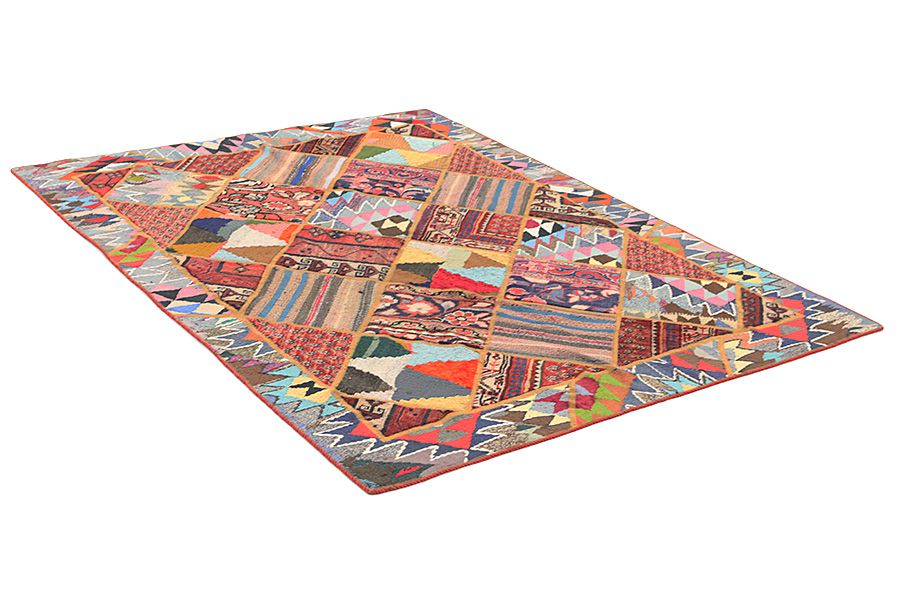 Patchwork Dywan Perski 205x157 - Zdjęcie 1