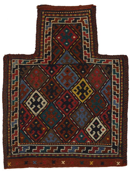Kaszkaj - Saddle Bag Dywan Perski 51x39