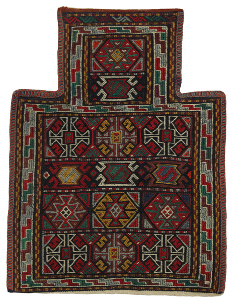 Kaszkaj - Saddle Bag Dywan Perski 51x34
