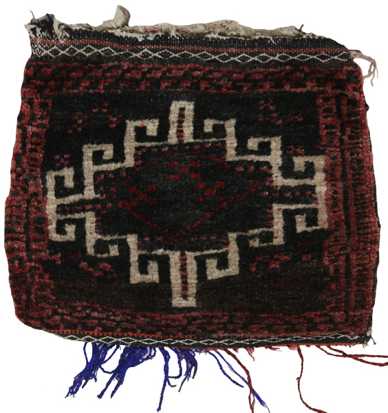 Turkaman - Saddle Bag Wyrób Tkacki Afgański 33x29