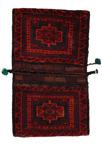 Dżaf - Saddle Bag Dywan Turkmeński 98x57