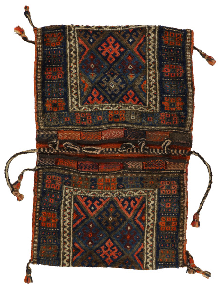Dżaf - Saddle Bag Dywan Perski 112x71