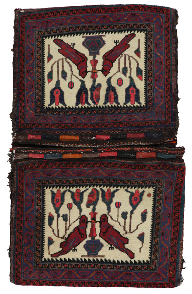 Afszar - Saddle Bag Dywan Perski 113x66