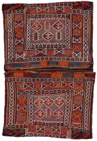 Dżaf - Saddle Bag Dywan Perski 117x75