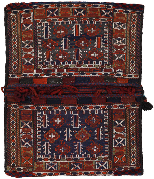 Dżaf - Saddle Bag Dywan Perski 111x84
