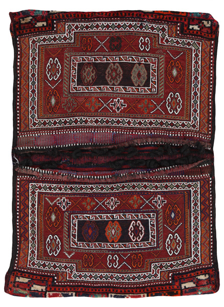 Dżaf - Saddle Bag Dywan Perski 138x91