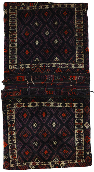 Dżaf - Saddle Bag Dywan Perski 187x96