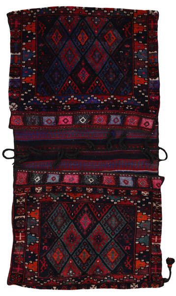Dżaf - Saddle Bag Dywan Perski 186x101